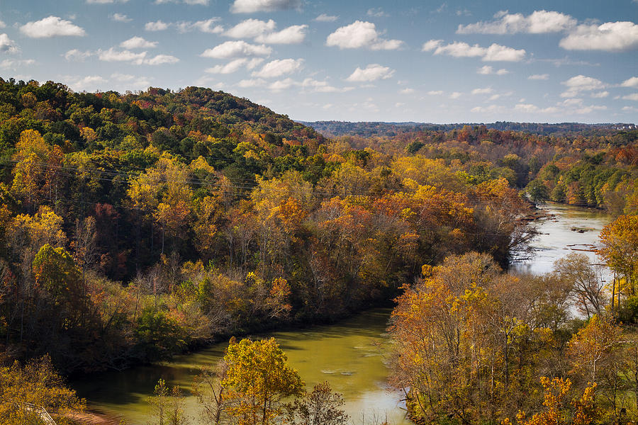 Chattahoochee from Buford Dam Photograph by John Razza