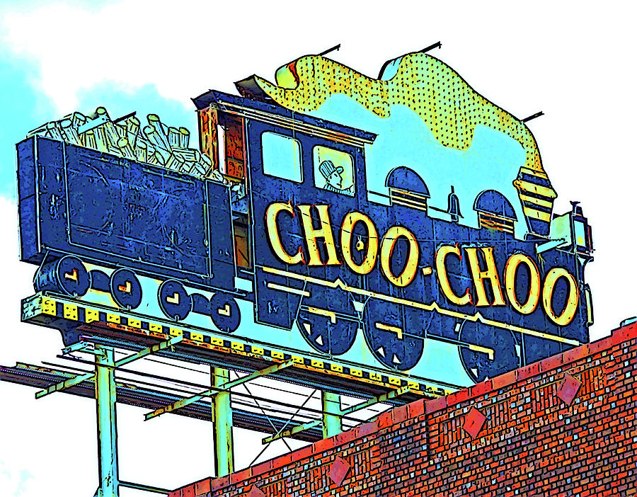 Chattanooga Choo Choo Sign on a Sunny Day Photograph by Marian Bell