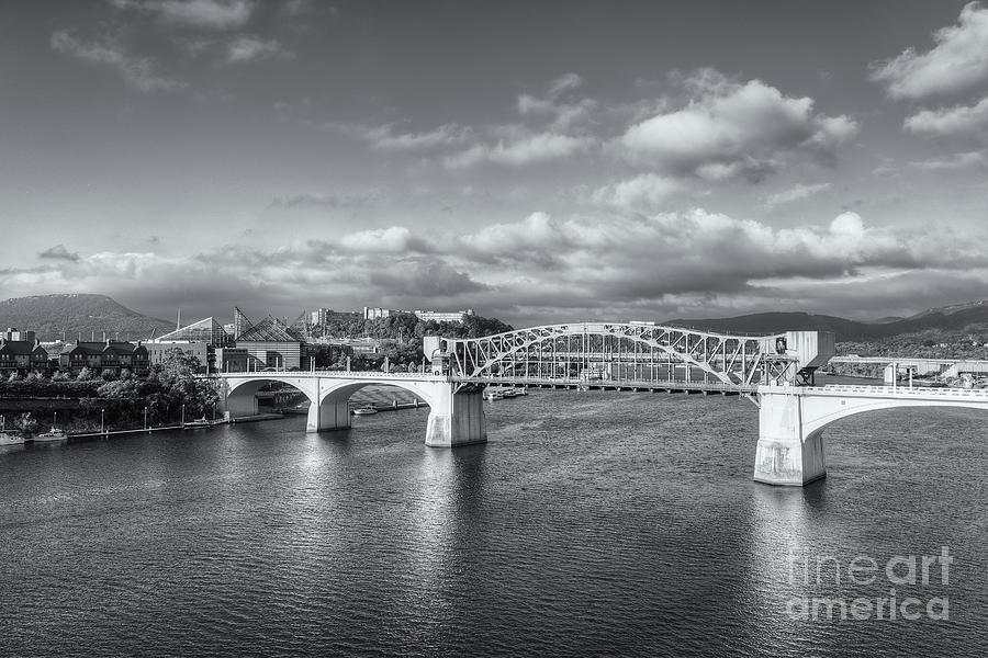 Chattanooga Market Street Bridge II Photograph by Clarence Holmes