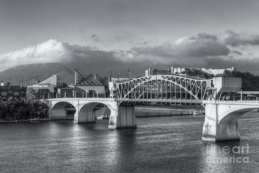 Chattanooga Market Street Bridge IV Photograph by Clarence Holmes
