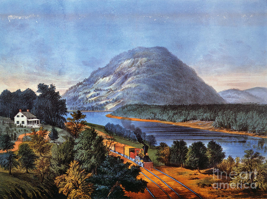 Chattanooga Railroad Photograph by Granger
