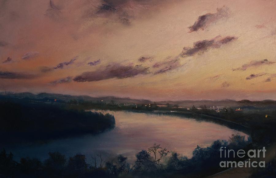 Chattanooga Tennessee  Pastel by Robin Pedrero