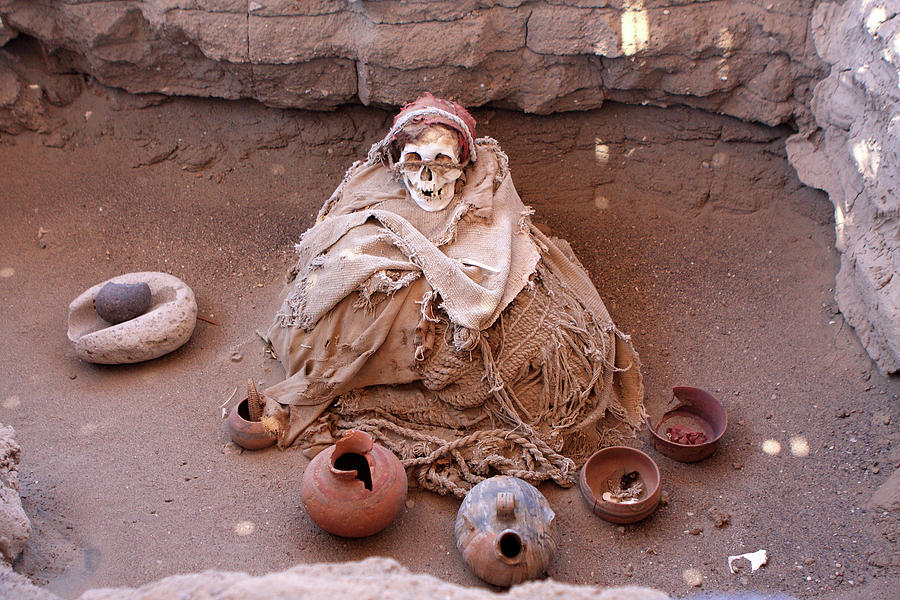 Chauchilla Cemetery, Nazca, Peru Photograph by Aidan Moran