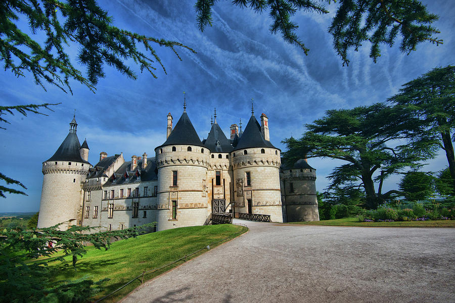 Chaumont Chateau, Loire Valley Photograph by Curt Rush
