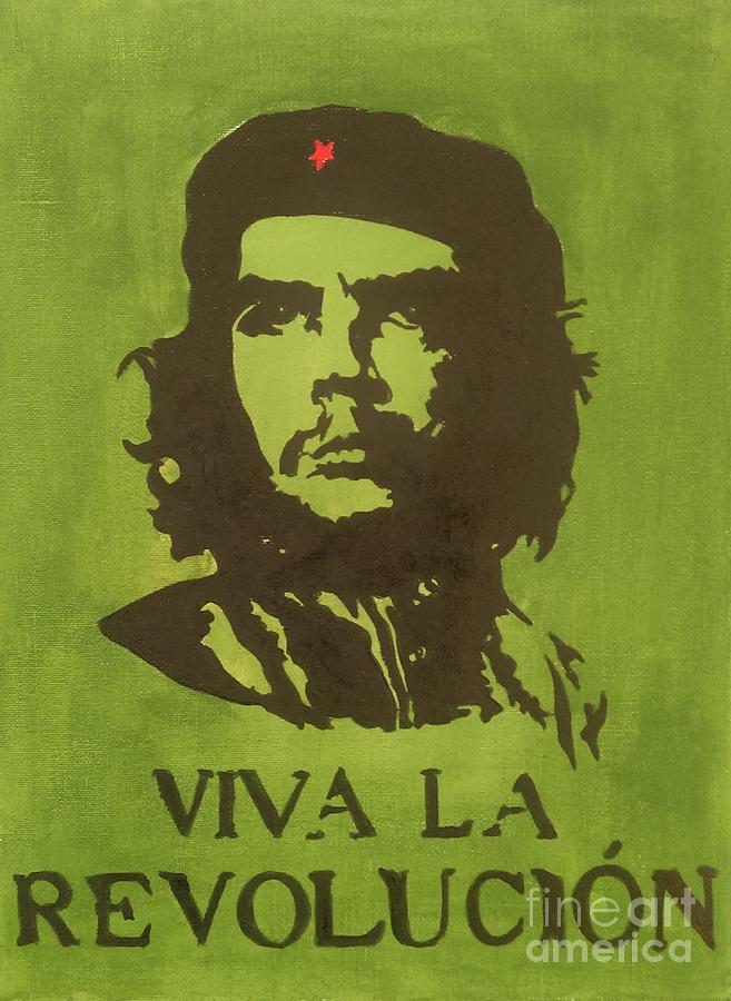 Che Painting - Che Guevara by Neal Crossan