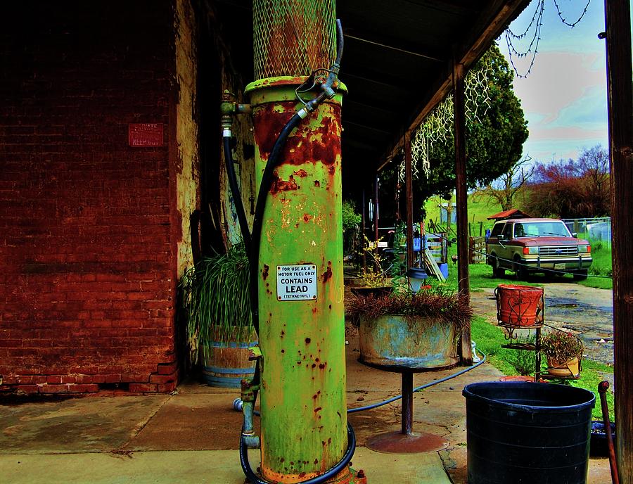 Cheap Gas Photograph by Helen Carson