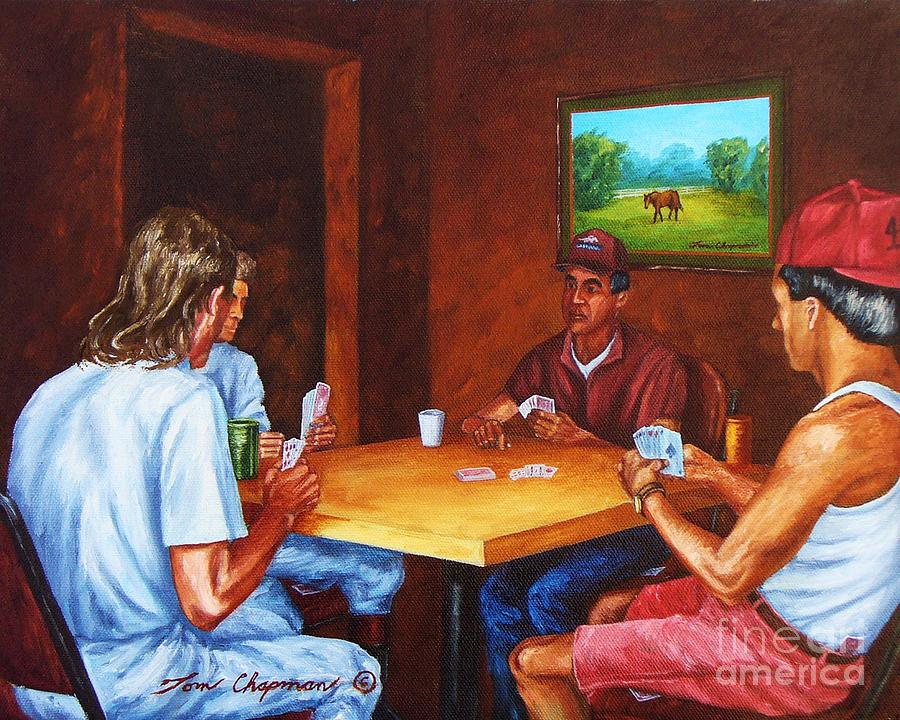 Cheaters Club Painting by Tom Chapman