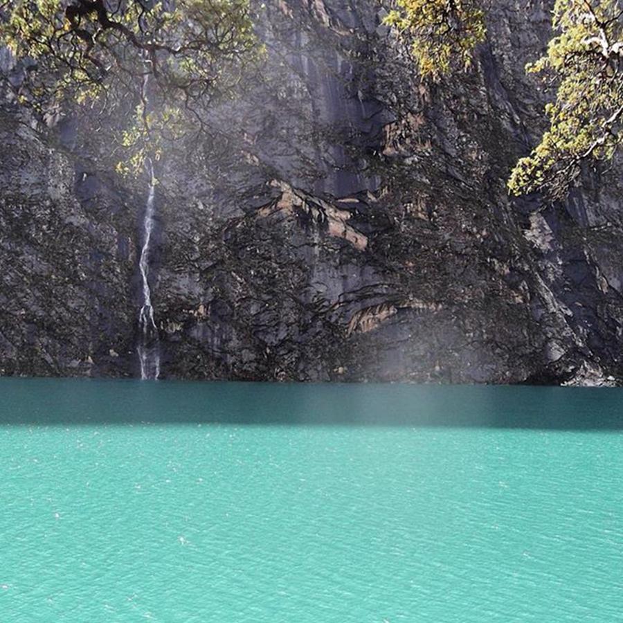 Mountain Photograph - Check Out The Colour Of That Water - by Charlotte Cooper