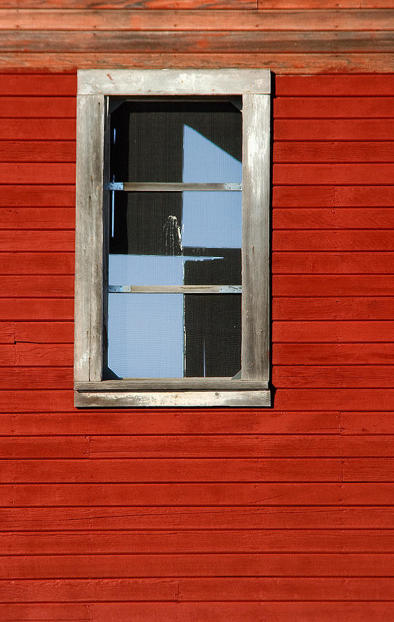 Checker Window Photograph by Paul DeRocker