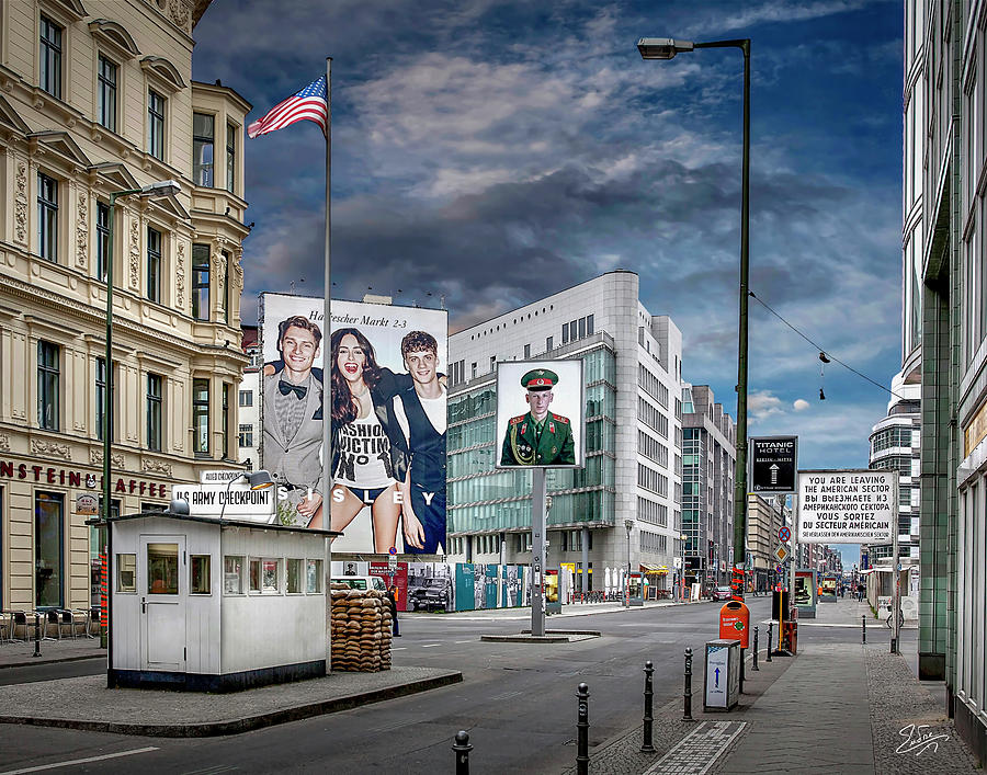 Checkpoint Charlie In 2011 Photograph by Endre Balogh
