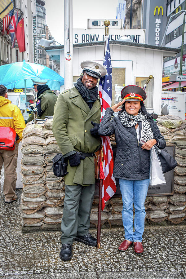Checkpoint Charlie Photograph by Will Wagner