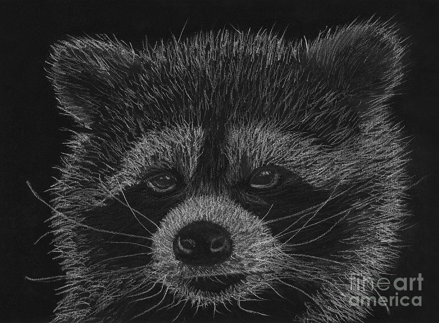 easy black and white pastel drawings