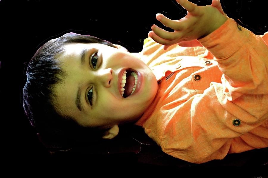 Cheerful Childhood Photograph by Anand Swaroop Manchiraju