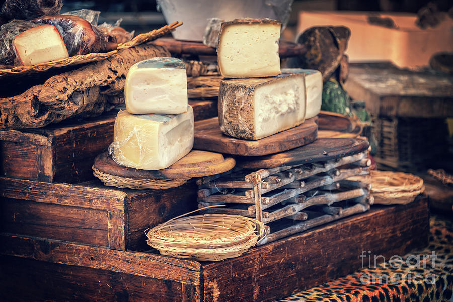 Cheese Photograph by Delphimages Photo Creations