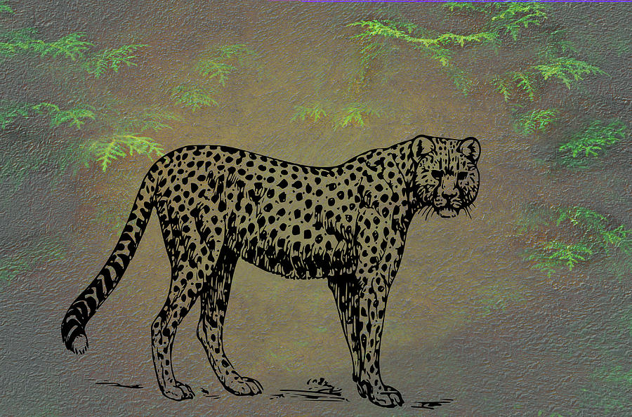 Cheetah Mixed Media by Movie Poster Prints