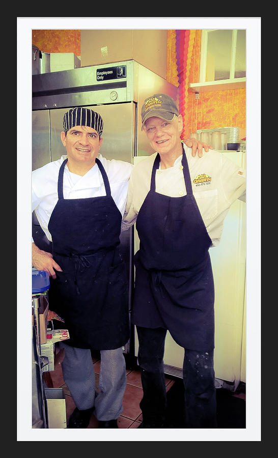 Chef Guillermo And Crew Las Chiquita's Mexican Restaurant Photograph by ...