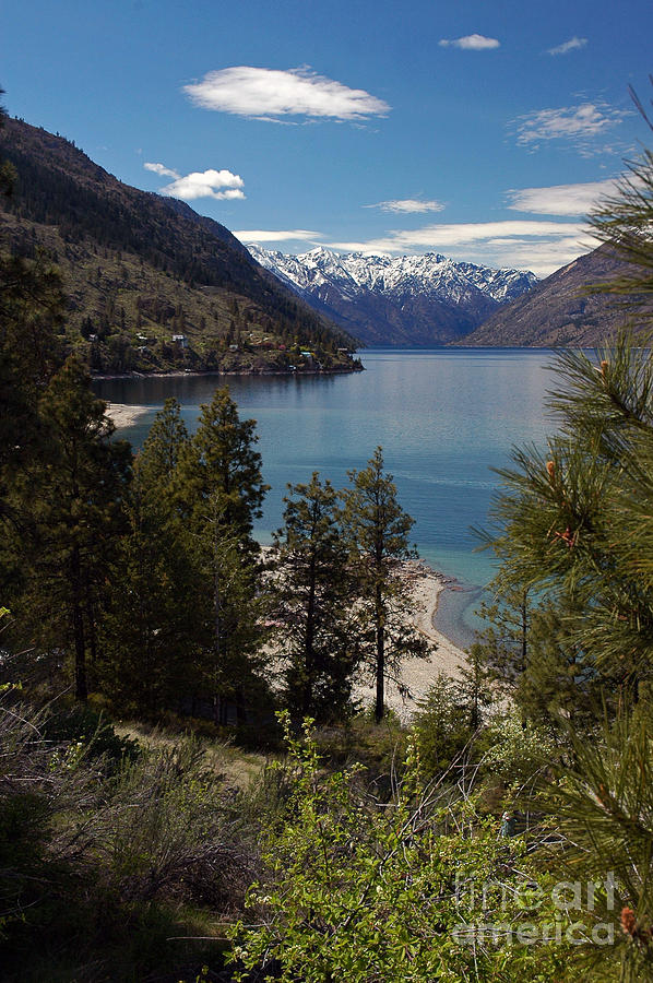 Chelan Lake Photograph by Cindy Murphy - NightVisions 