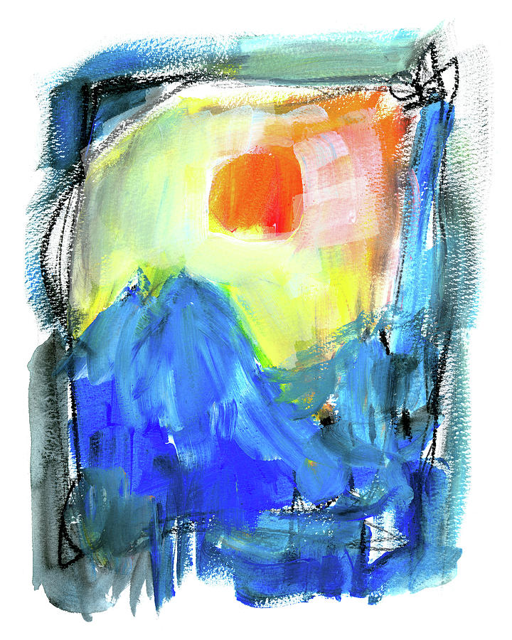 Chelan Rise Painting by Tonya Doughty
