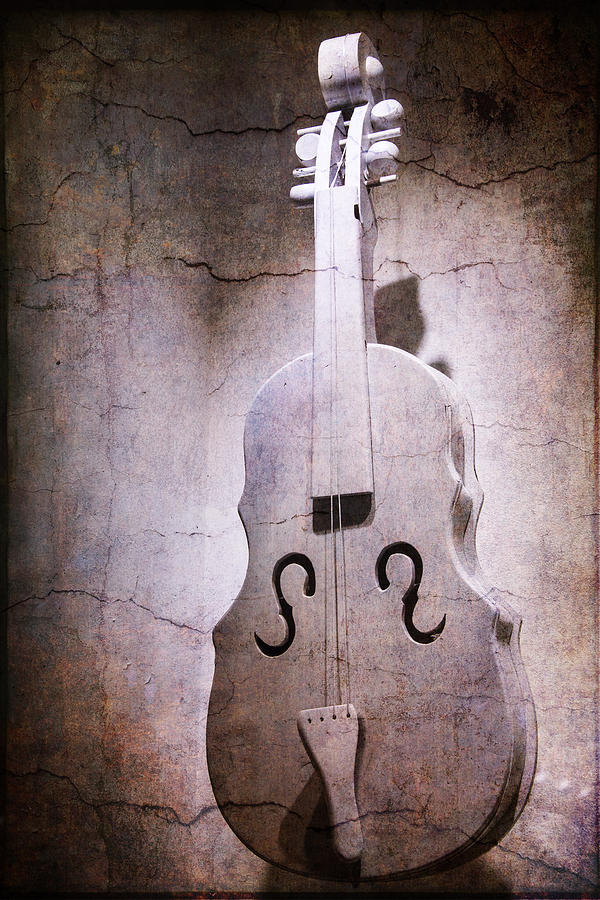 Cello Photograph - Chello Abstract by Garry Gay