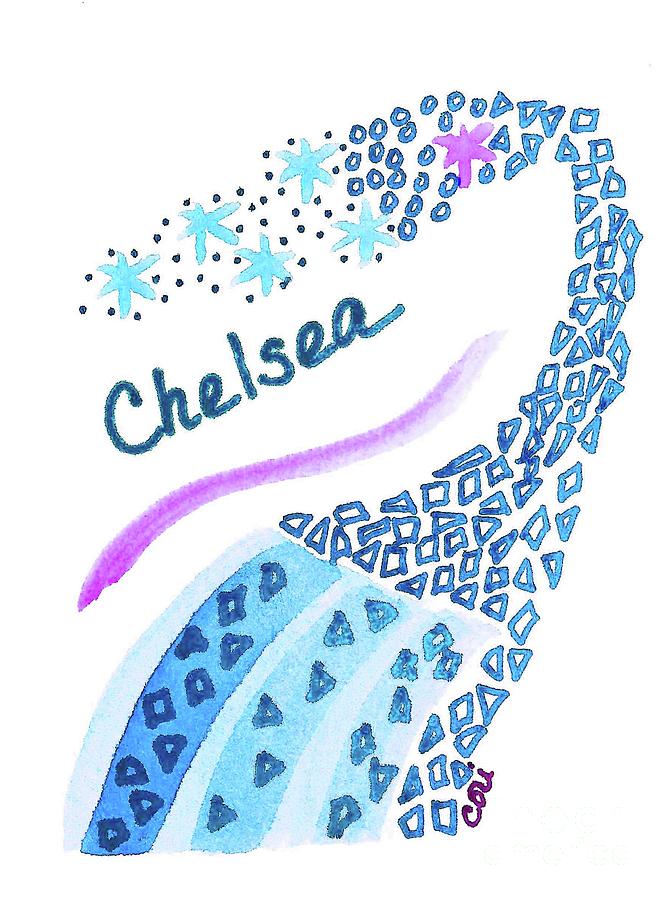 Chelsea 2 Drawing by Corinne Carroll