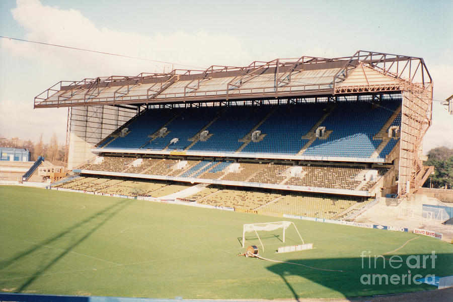 Chelsea - Stamford Bridge - East Stand 8 - August 1990 Photograph by