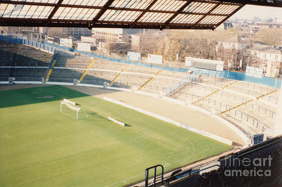 Chelsea Stamford Bridge North Stand 2 August 1990 Photograph By