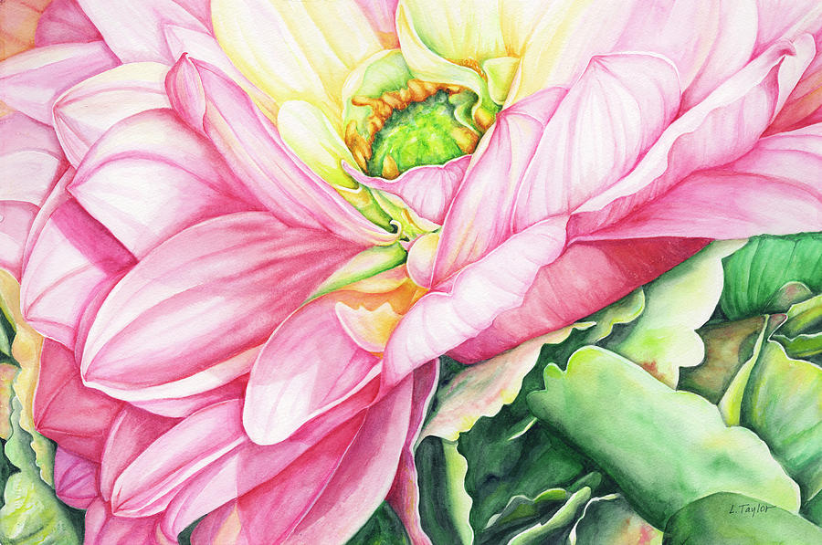 Dahlia Painting - Chelseas Bouquet 2 by Lori Taylor