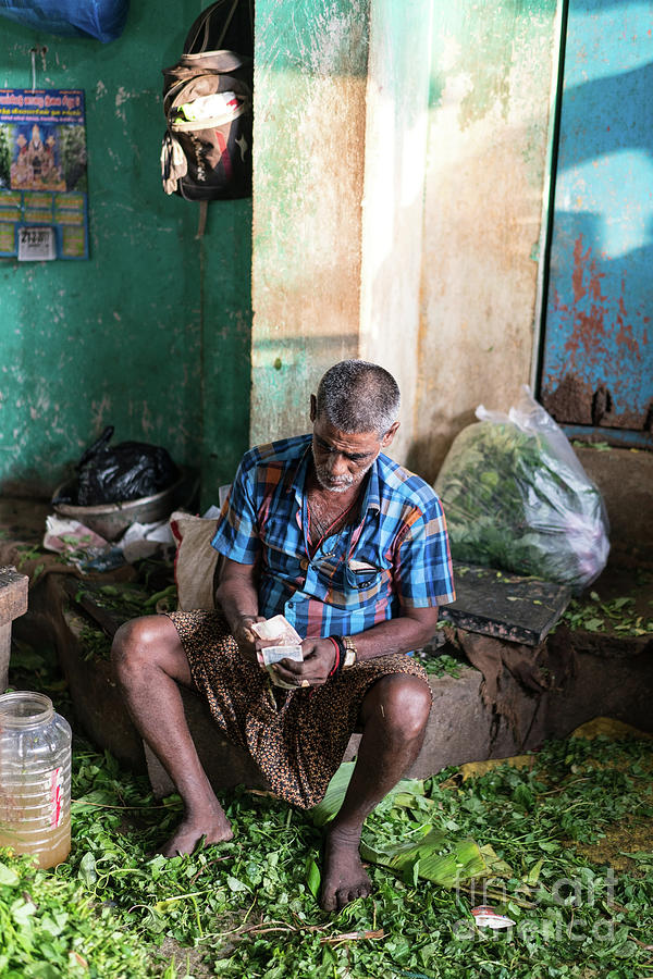 Chennai Vegetable Market Commerce Photograph by Mike Reid
