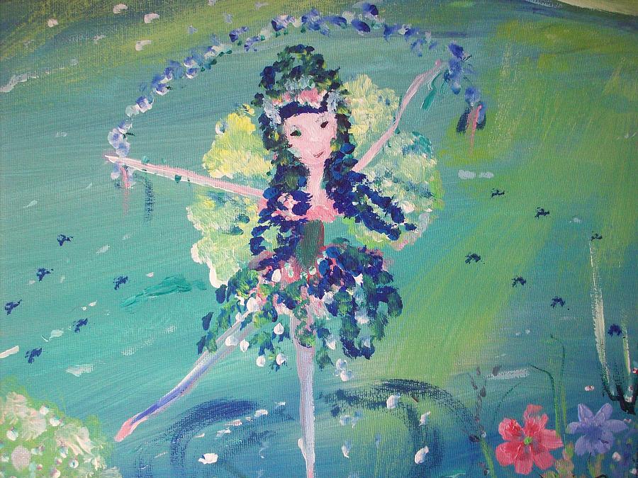 Cher Fairy Painting by Judith Desrosiers