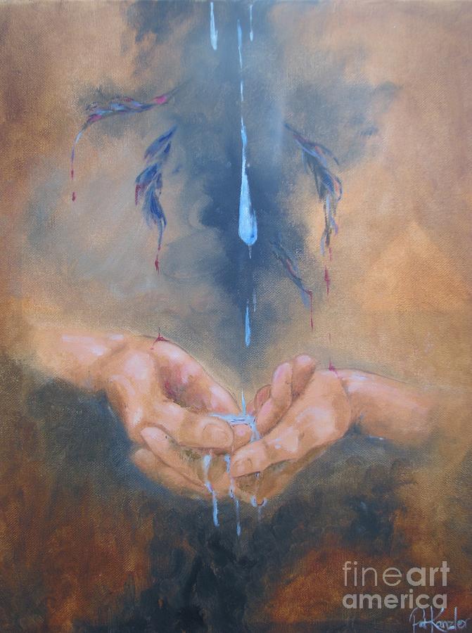 Cherish Water Protectors Painting by Patricia Kanzler
