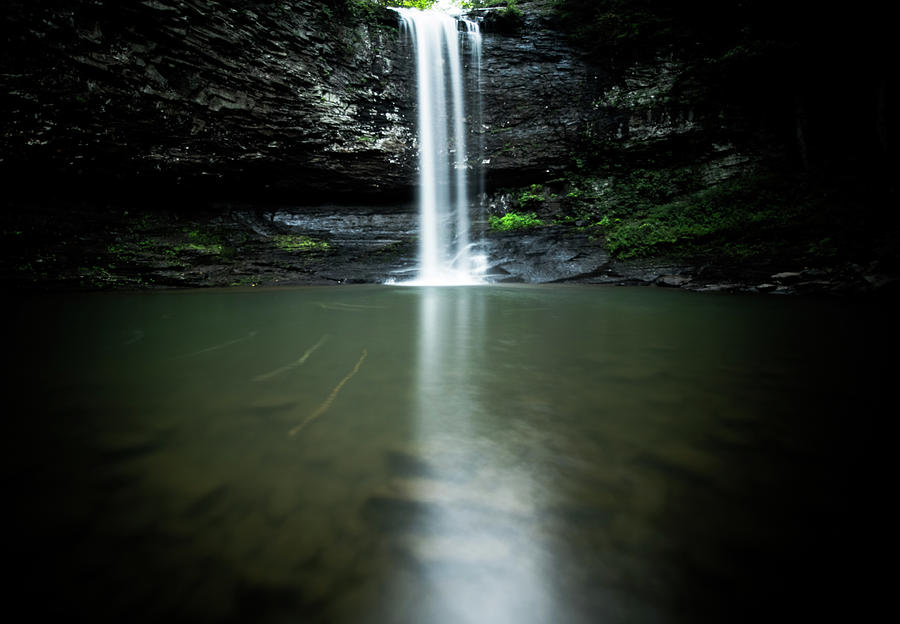 Cherokee Falls Photograph by Mike Dunn
