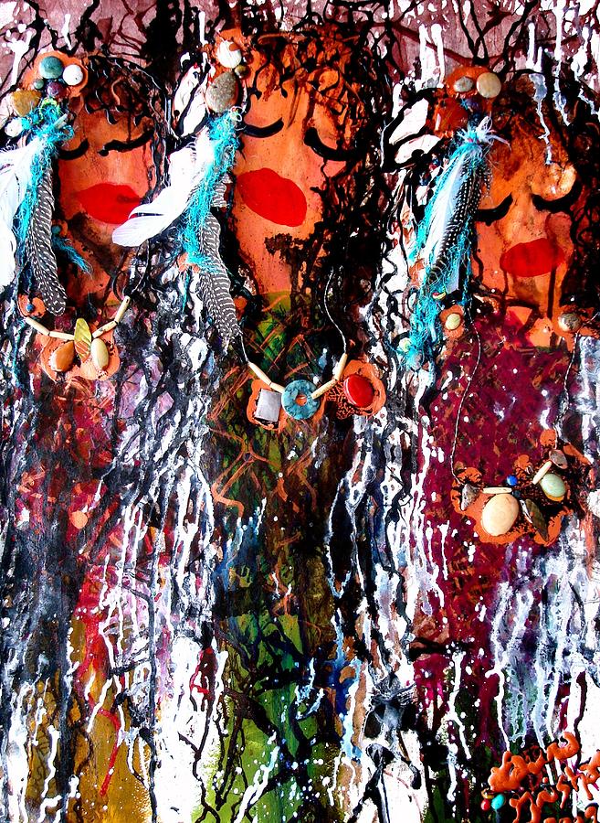 Acrylic Painting - Cherokee Trail of Tears  by Laura  Grisham