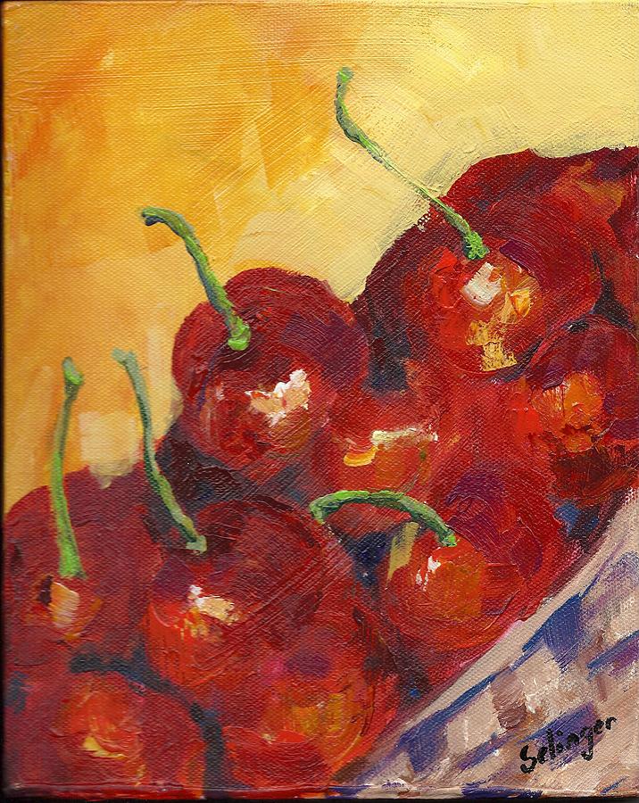 Cherries in a Basket by Kathie Selinger Cherries in a Basket by Kathie Selinger
