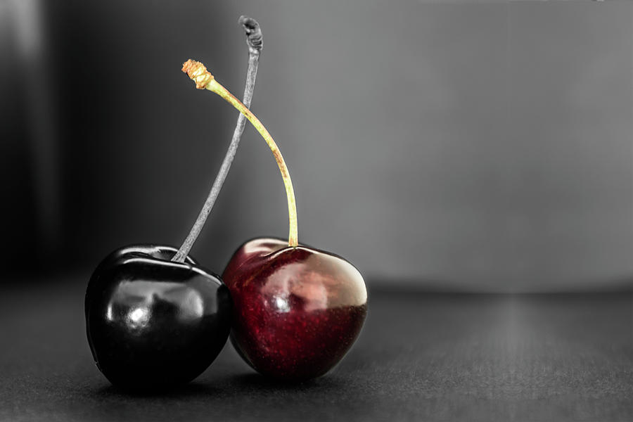 Cherries Digital Art by Wolfgang Stocker