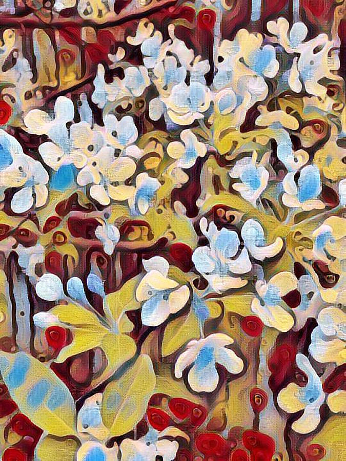 Cherry Blossoms Digital Art