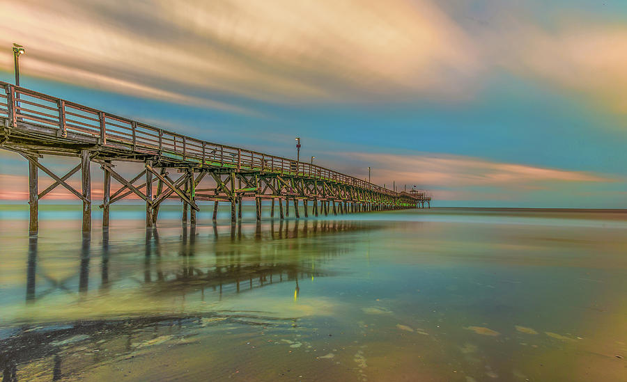 Cherry Grove Pier Photograph by Philip Smith - Pixels