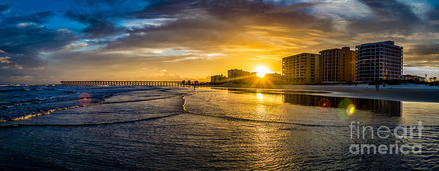 Cherry Grove Sunset Photograph by David Smith