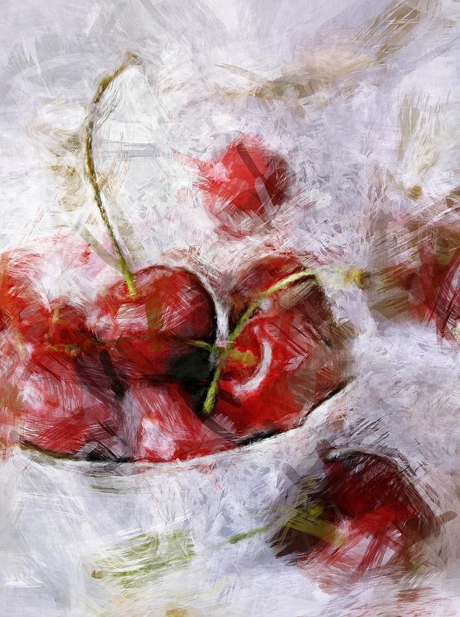 Cherry Ice Digital Art by Tanya Gordeeva