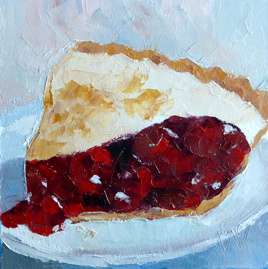 Cherry Pi Painting by Susan Woodward