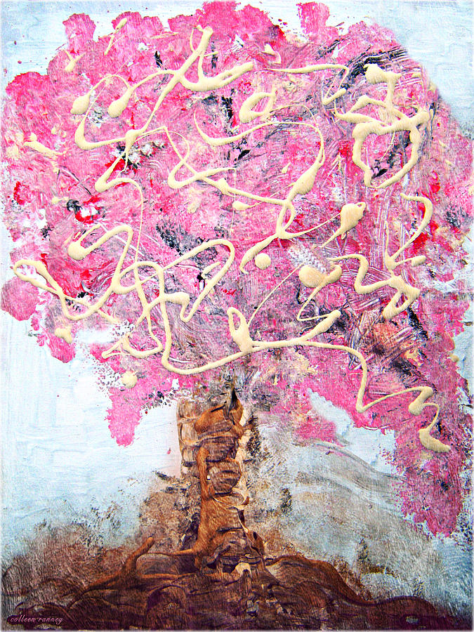 Cherry Tree By Colleen Ranney Painting