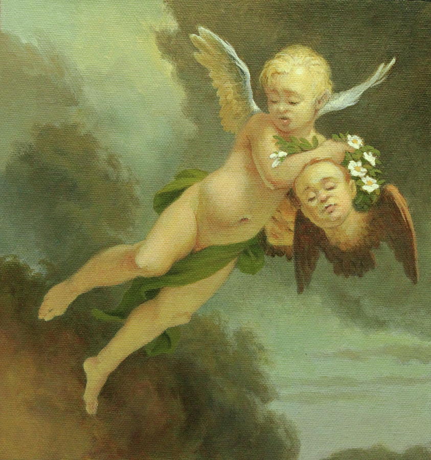 cherub angels paintings