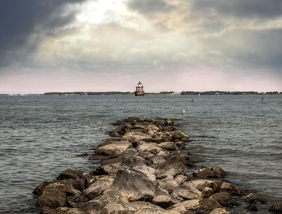 Chesapeake Bay Lighthouse Photograph by Patrick Wolf