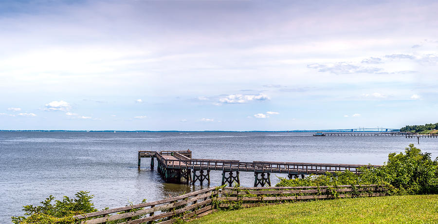 Chesapeake Bay Maryland Panorama Photograph by Patrick Wolf