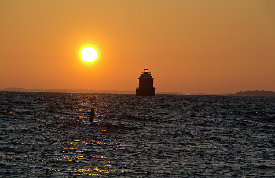 Chesapeake Bay Sunrise - Maryland Photograph by Brendan Reals