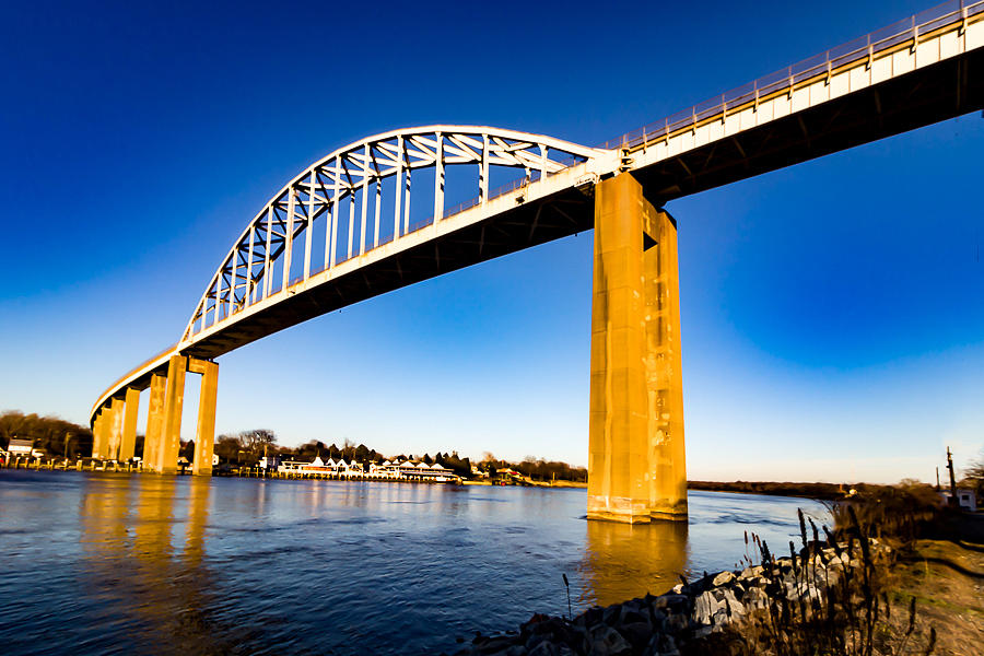 Chesapeake City Bridge Photograph by Carol Ward - Fine Art America