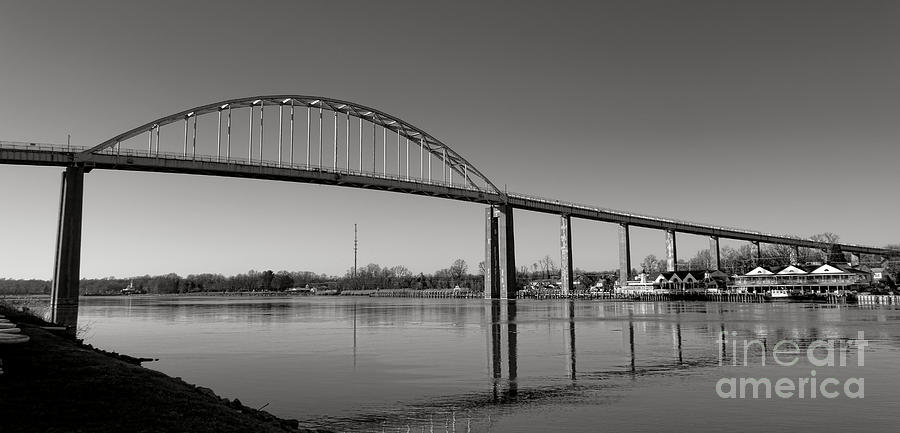 Chesapeake City Bridge Photograph by Olivier Le Queinec