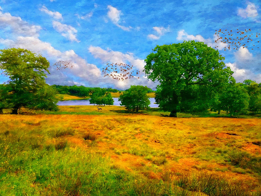 Cheshire Pastoral 2 Digital Art by Glenn McCarthy Art and Photography