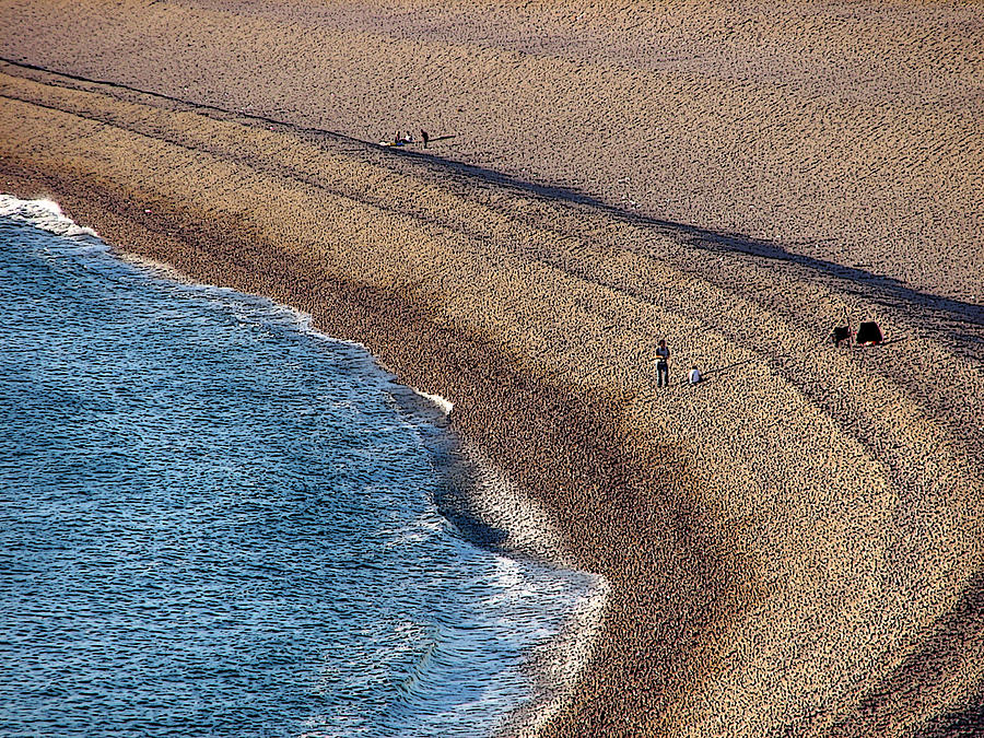 Chesil Beach Photograph by David Matthews
