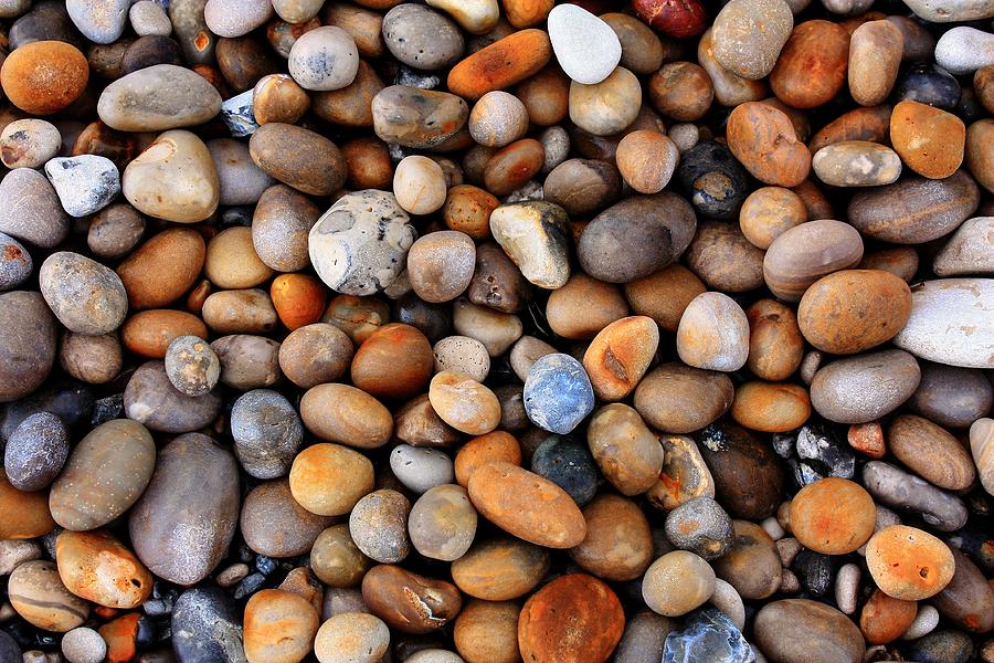 Chesil Pebbles Photograph by David Matthews