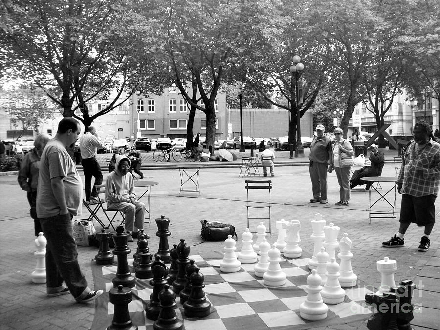 Chess Anyone? Photograph by Carol Riddle